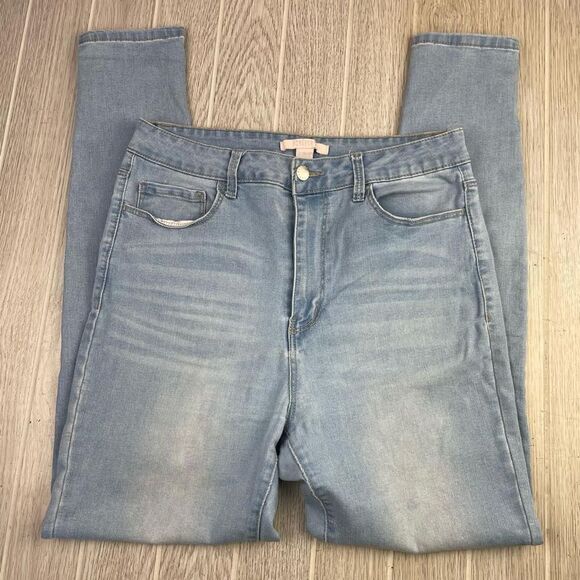 Forever 21 Women's Stone Wash Skinny Denim Jeans Size 29 - Picture 1 of 10